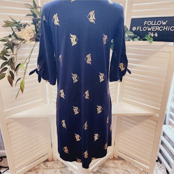 LILLY PULITZER PIMA COTTON PRESTON ANGELFISH DRESS SIZE MED - Picture 3 of 6